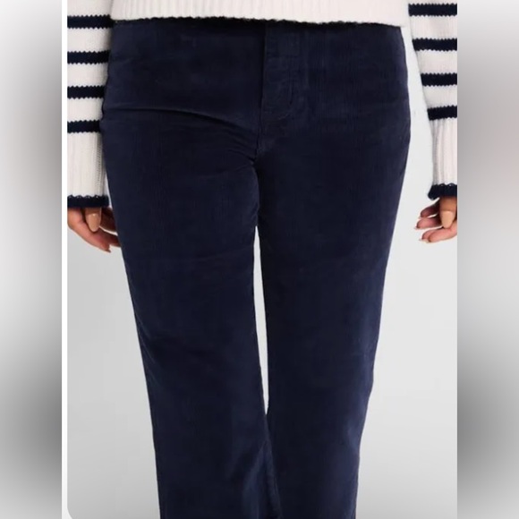 LA LIGNE Reece Meredith Blue Trouser Corduroy Pant 23 - Picture 4 of 9